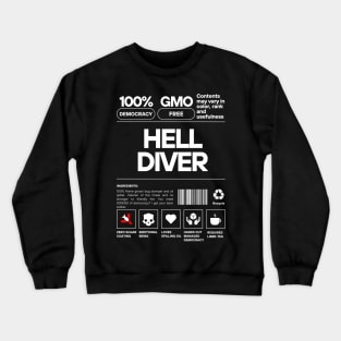 Helldiver ingredients Crewneck Sweatshirt